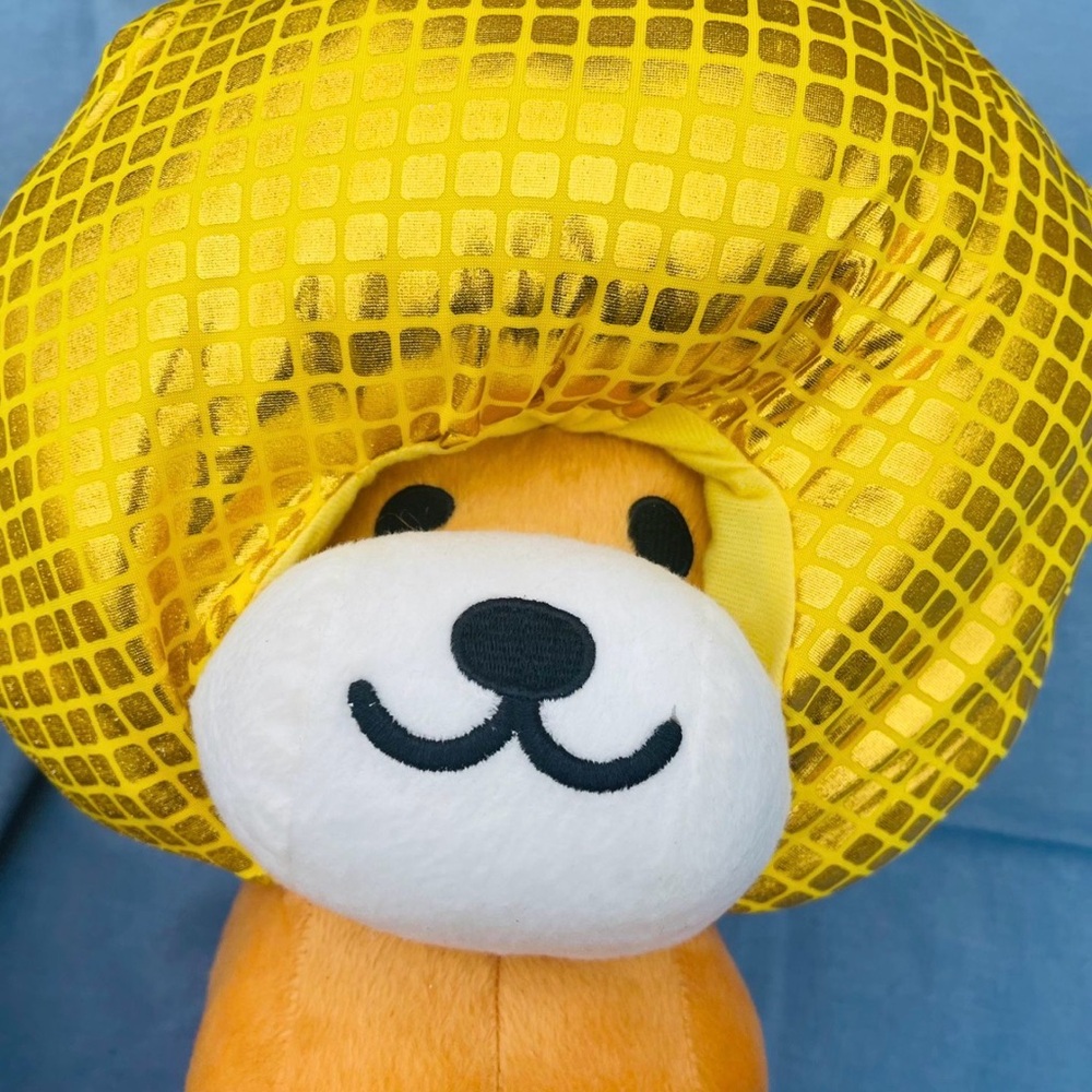 Yellow and Orange Plush Toy 14”